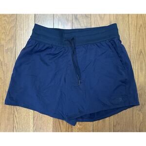 The North Face Aphrodite Shorts Women’s Medium Long Navy Drawstring NEW